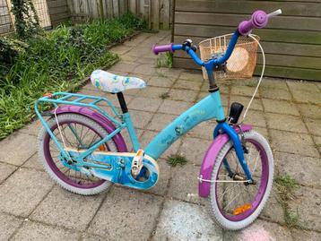 Gratis meisjesfiets Frozen 18 inch