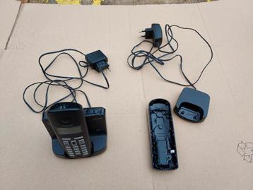 Siemens telefoonset AL145, NB: niet compleet.