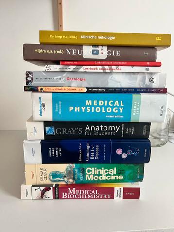 Studieboeken Geneeskunde - Diverse Titels en Edities