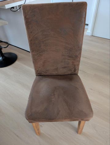 6 Eettafel stoelen - gratis ophalen