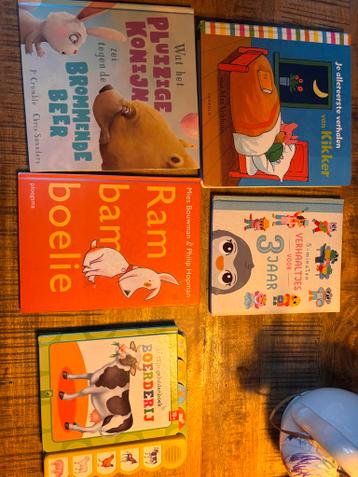 Diverse Kinderboeken: Verhalen, Geluiden en Meer
