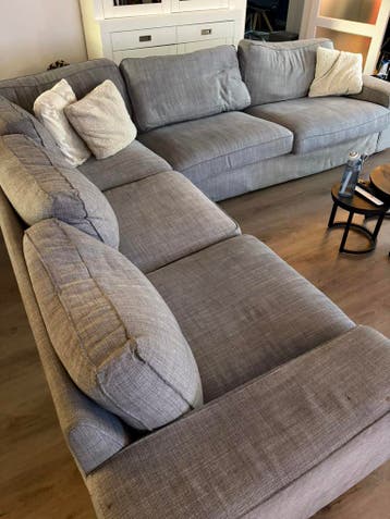Ikea kivik hoekbank grijs