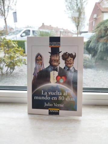 La vuelta al mundo en 80 días - Spaans boek
