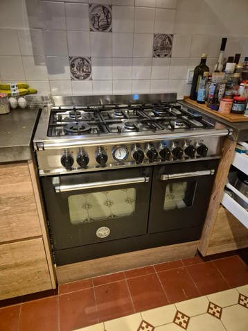 Bertazzoni gasfornuis met dubbele oven