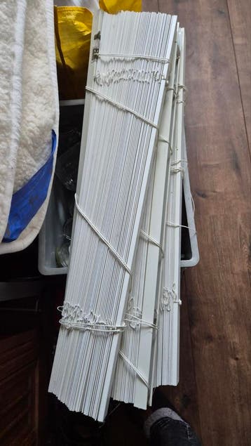 Houten luxaflex 80cm breed