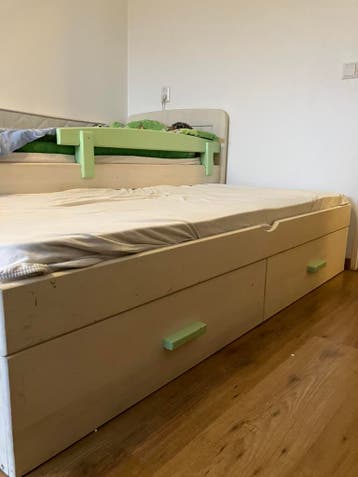 Double Bed - Platform Bed For Free