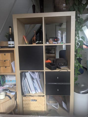 Kallax blokken kast / room divider ikea