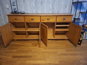 Houten Dressior - 183x82x40 cm