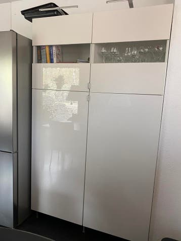 Buffet kast wit hoogglans