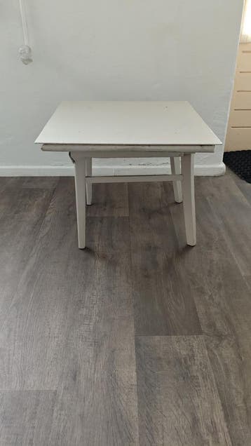 Wit bijzettafeltje - Compact en veelzijdig