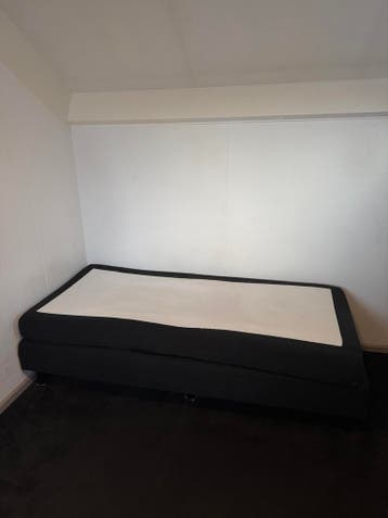 Zwart boxspring 90x200 cm zo snel mogelijk ophalen