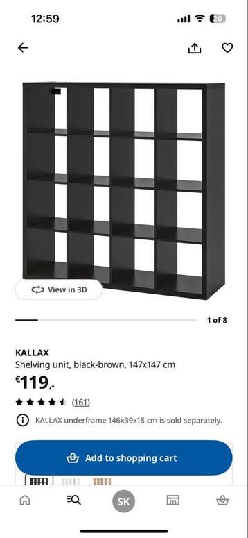 IKEA Kallax kast - Goede staat, gratis af te halen!
