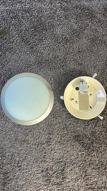 Plafoniere 3 stuks, werken nog perfect