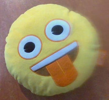kussen smily