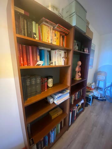 Twee Billy boekenkasten