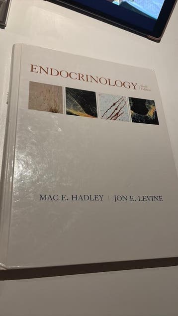 Endocrinology 6th edition Hadley Levine Medicine Biomedical