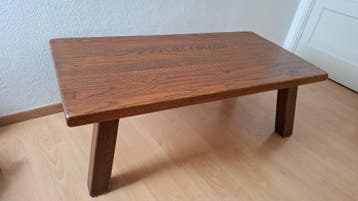 Eiken salontafel