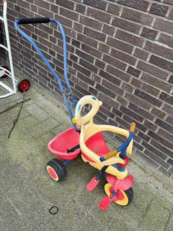 Kinder driewieler fiets met duwstang Gratis ophalen