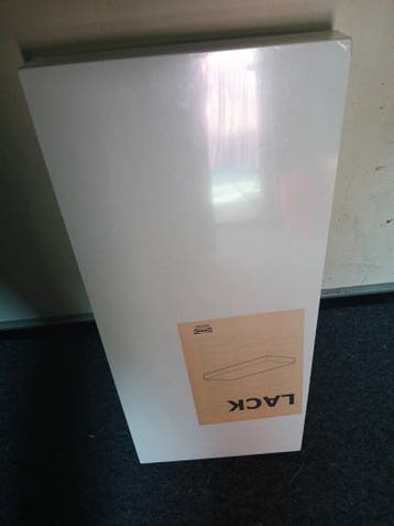 IKEA LACK wandplank wit 59x26 cm