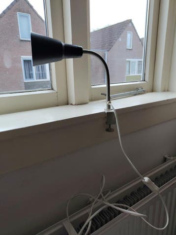 Ikea Klemlamp met Peertje - Goede Staat