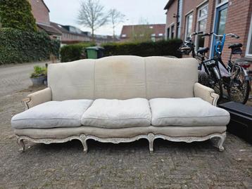 Antieke sofa, bank, 3 zitter gratis af te halen