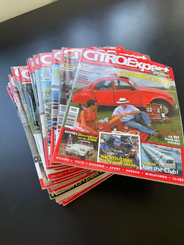 33 exemplaren van CitroExpert magazine