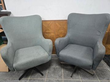 Gratis op te halen: Twee draai fauteuils