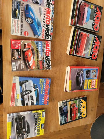 Collectie Autovisie Jaarboeken 1988-2009 (14 stuks)