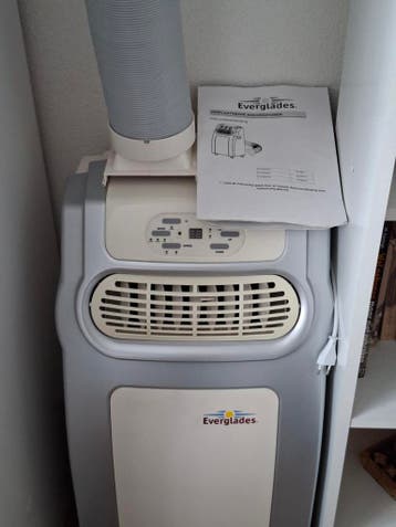 Everglades airco in de kleur wit