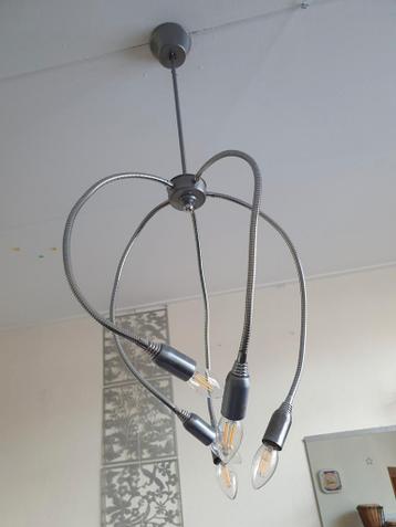 Hanglamp met 4 flexibele armen