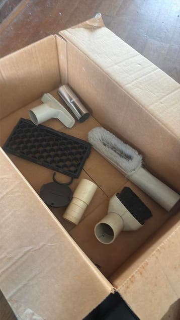 Gratis: verschillende zuigmond stukken