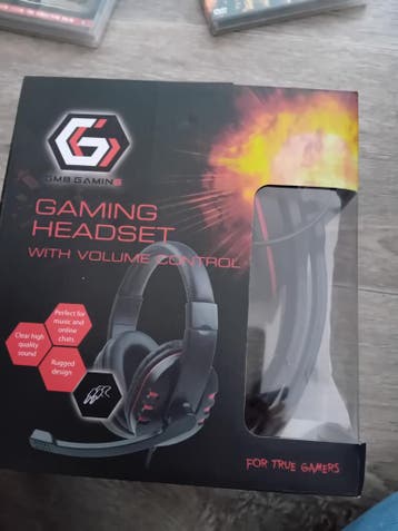 GMB Gaming Headset met volumeregeling