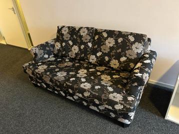 IKEA 2-zitsbank met bloemenmotief - Bruin, nog mooi!