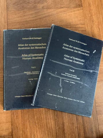 Atlas of Systematic Human Anatomy Vol. I & III