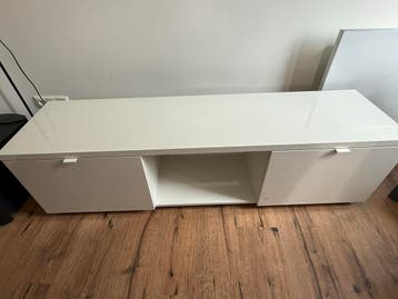 Ikea BYÅS televisie meubel wit