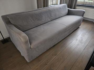 Grijze 3-zits bank, gratis op te halen in Alblasserdam