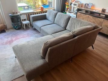 Hoekbank grijs 250 x 210