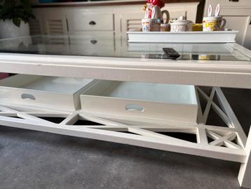 Grote landelijke salontafel GRATIS!!