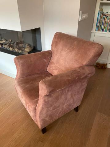 Fauteuil 2x bruin (gratis ! ) goede staat .