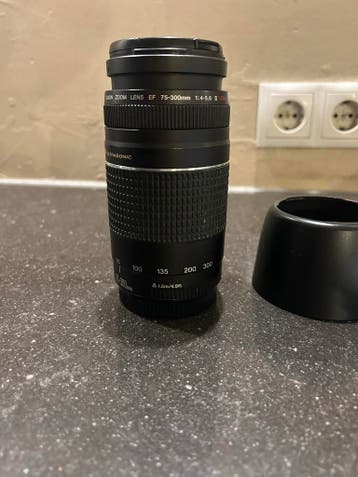 Canon EOS 400D spiegelreflexcamera met twee lenzen