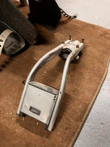 Yepp fietskinderstoel met 2 beugels