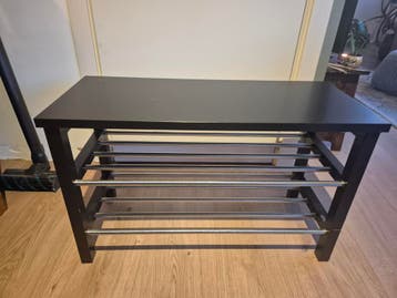 Ikea Tjusig Schoenenrek (zwart)