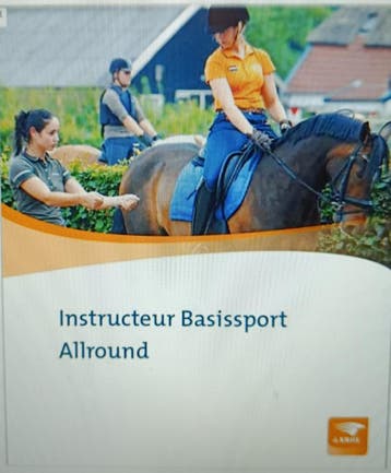 GEVRAAGD Instructeur basissport allround theorie map KNHS
