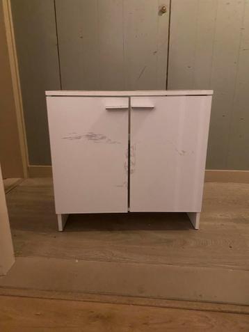 Wastafelkast voor onder wasbak - wit