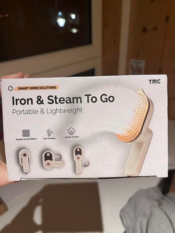 Compacte Stoomstrijkijzer - Draagbaar & Lichtgewicht
