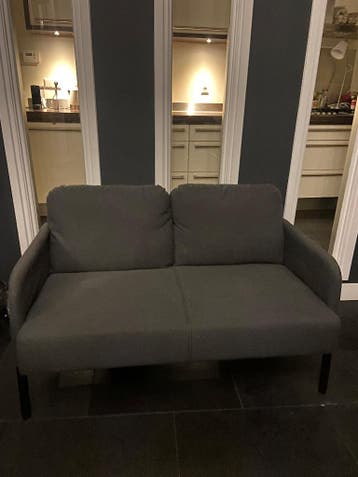 GLOSTAD 2-zitsbank, Knisa donkergrijs