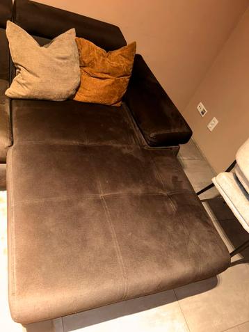 Lounge deel bank met opbergruimte en slaapfunctie