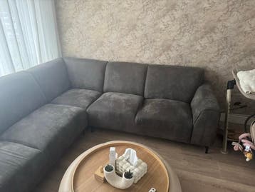 Gebruikte Hoekbank 2,75 x 2,40 - Comfortabel en Ruim