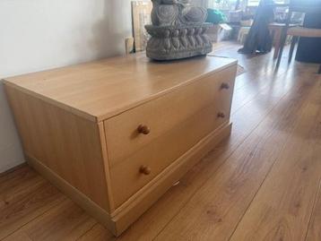 Ladenblokken en bureau (grenen)