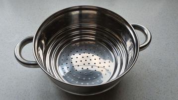 Universeel stoominzet (pan). Past op gewone pan